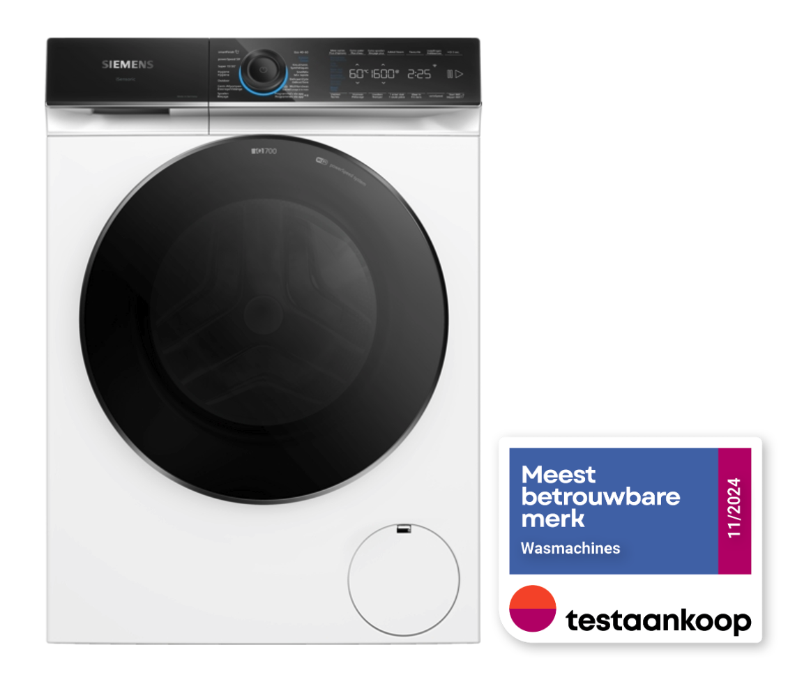 SIEMENS WG56B20WFG IQ700 wasmachine