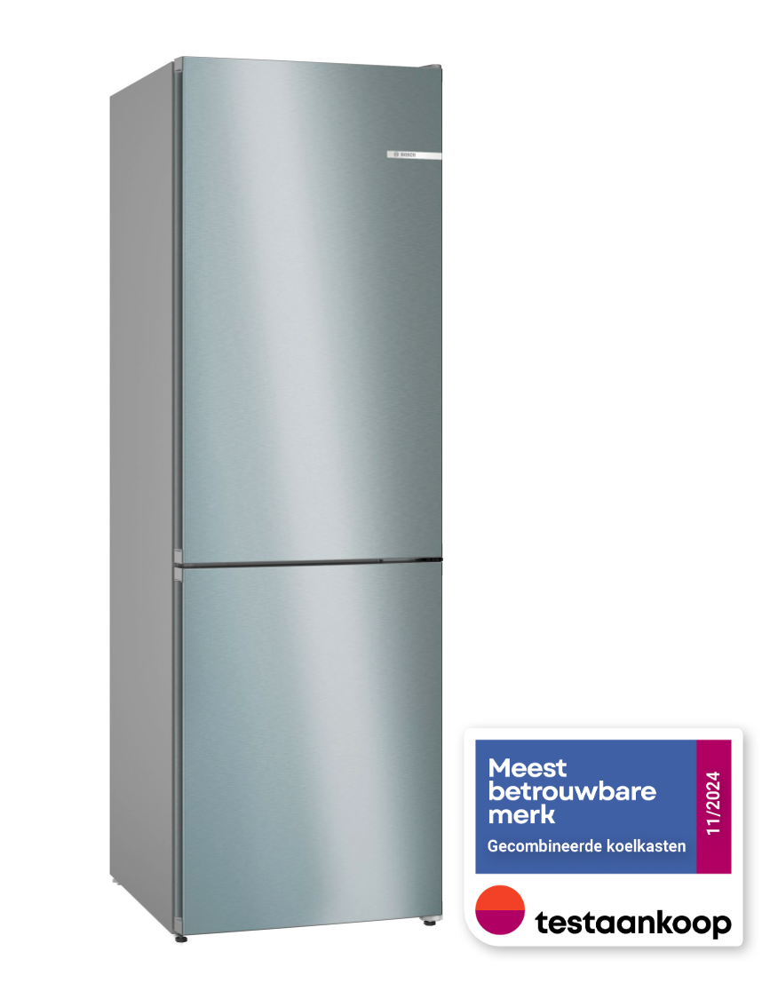 BOSCH KGN36EICF SERIE 4 vrijstaande koel-/vriescombinatie - 186cm
