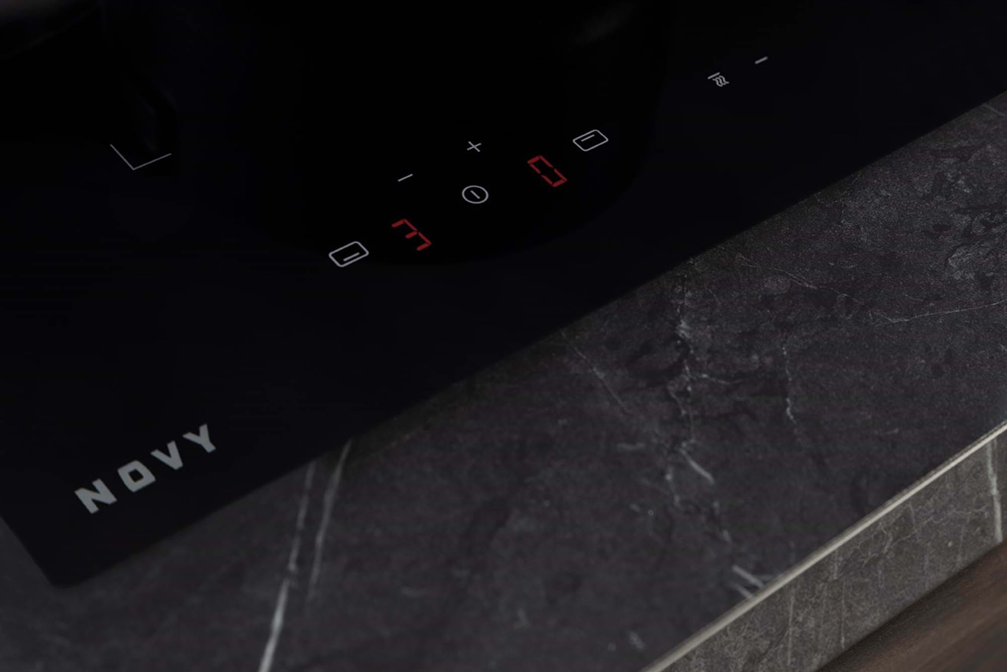 NOVY 40004 kookplaat met afzuiging - 87cm