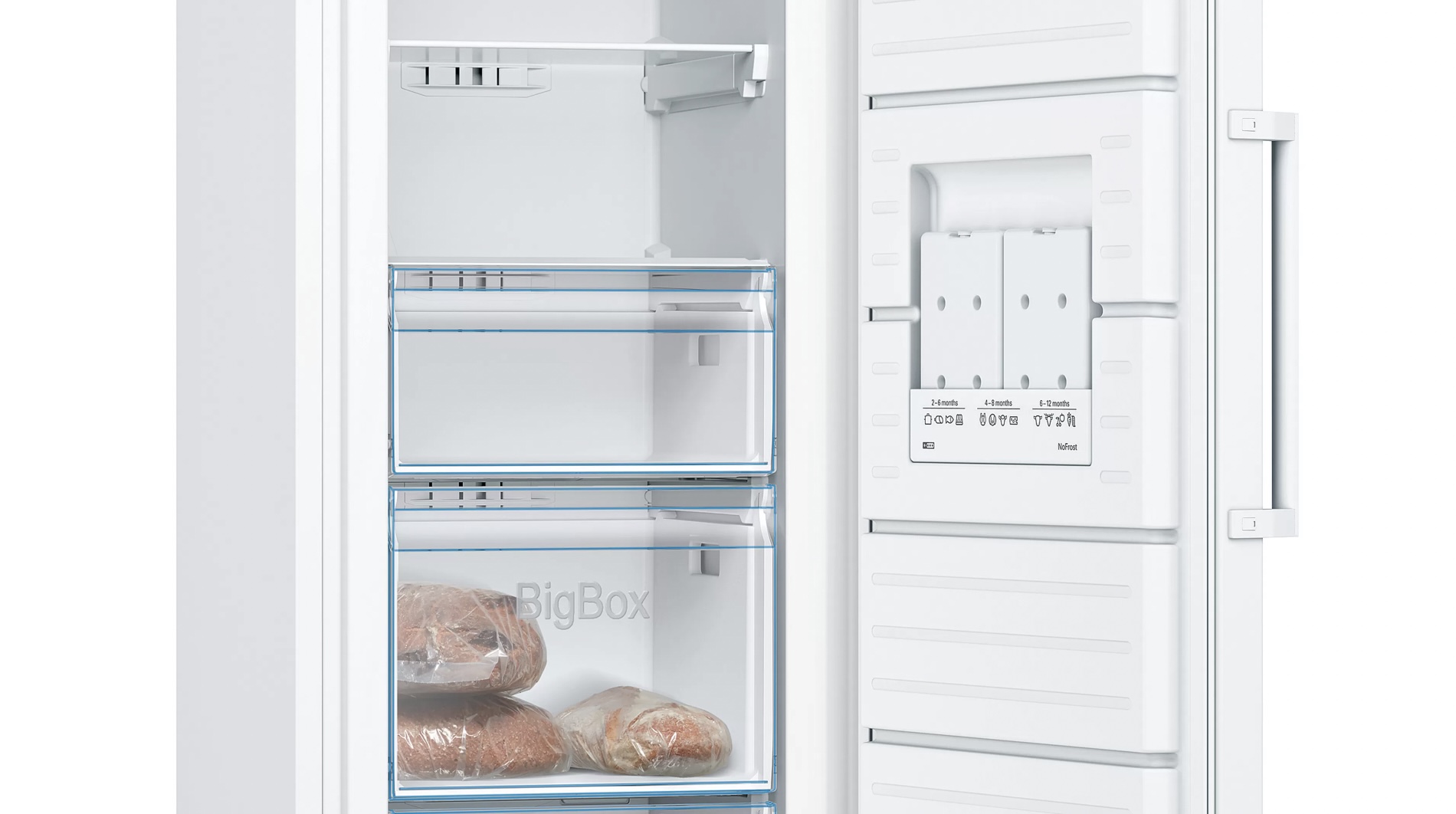 BOSCH GSN33VWEP SERIE 4 vrijstaande vriezer - 176cm