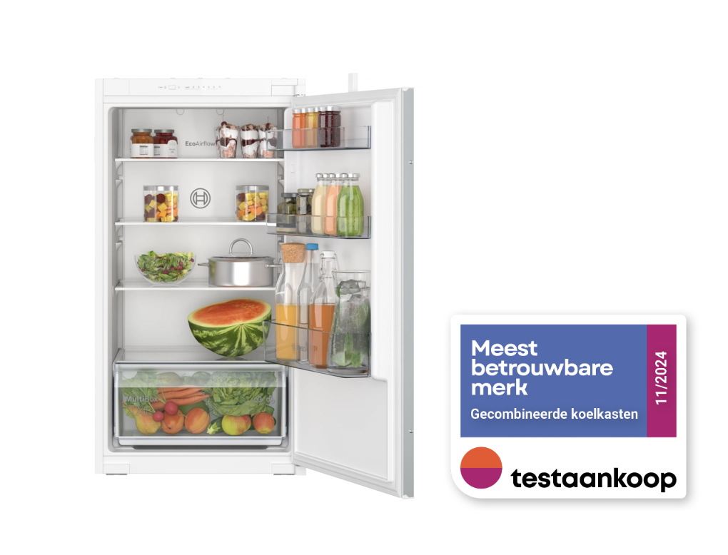 BOSCH KIR31NSE0 SERIE 2 koelkast zonder vriesvak - 102cm BOSCH KIR31NSE0 SERIE 2 koelkast zonder vriesvak - 102cm